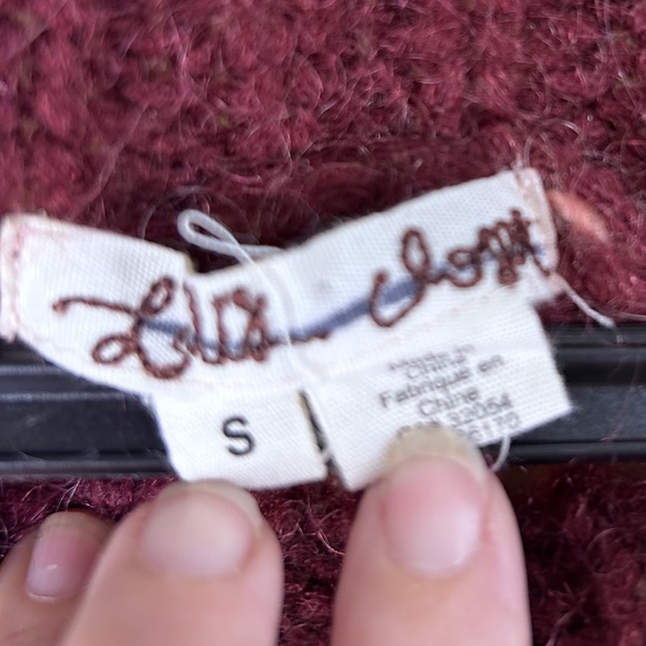 Mohair Blend women’s open knit sweater size small - Picture 7 of 11